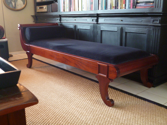 Daybed mahonie Chaise longue